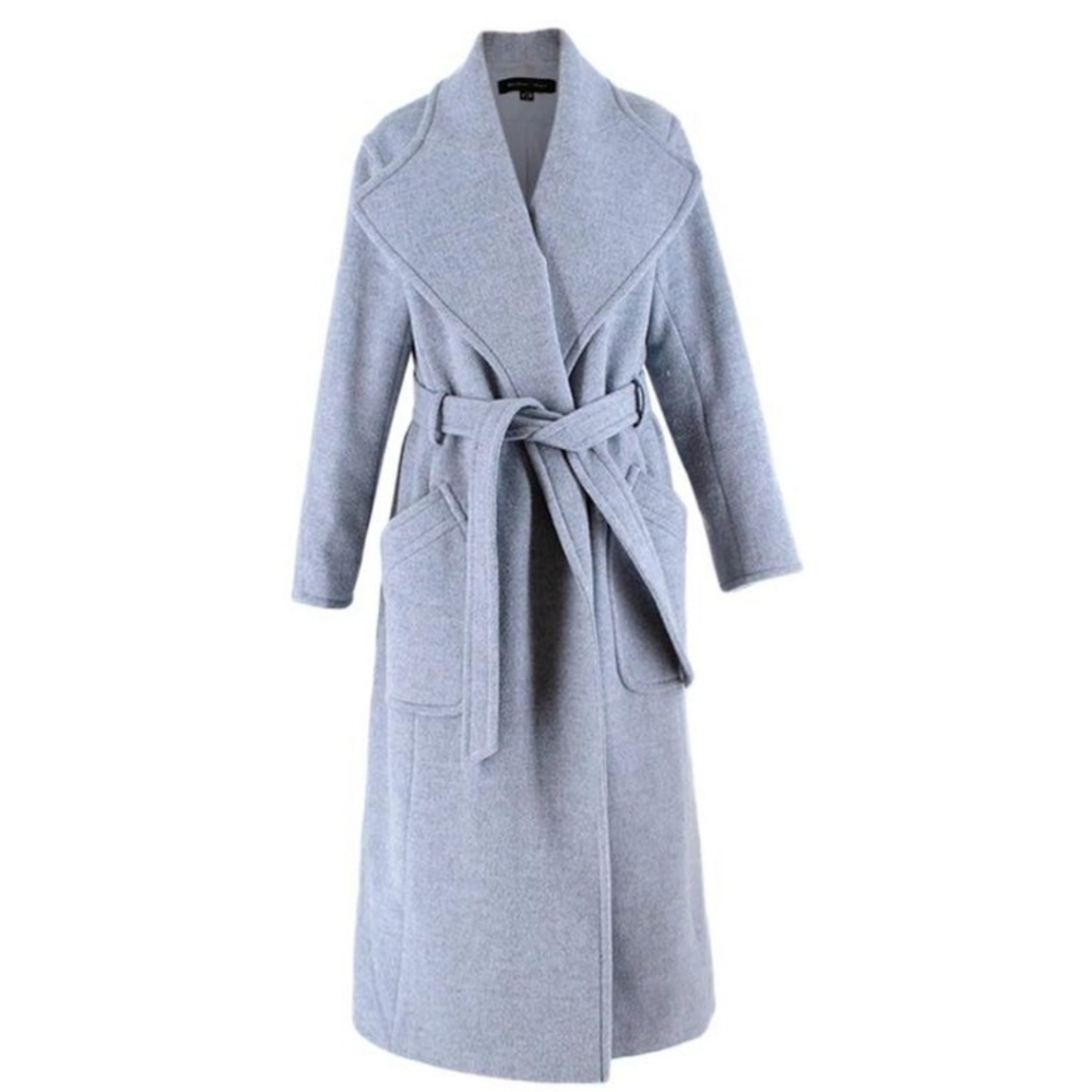 Theysken Theory Belted Wool Coat